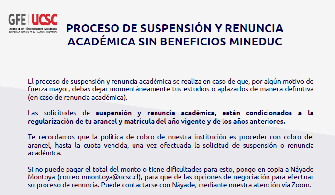 Suspensi N Sin Beneficios Sistema Universitario De Becas Estudiantiles